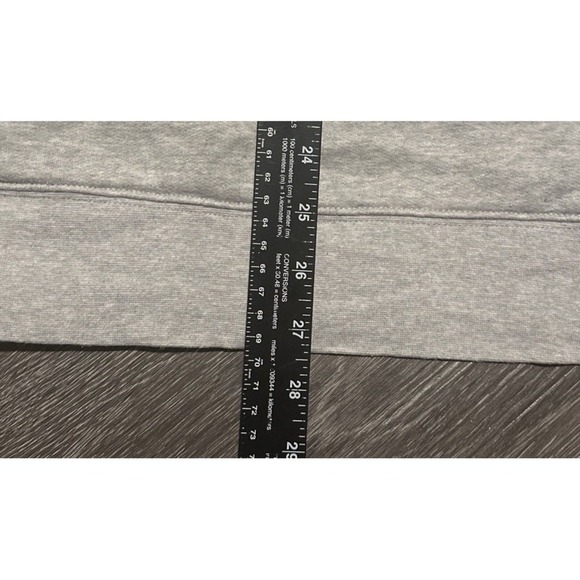 Adidas Nebraska Cornhuskers Hoodie Mens M Gray Red Logo NCAA College Sweatshirt - Picture 7 of 8